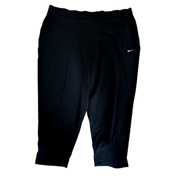 Nike Dri-FIT Bliss Victory NWT XXL Women's Black Pull-on pants 7/8 - Picture 7 of 7